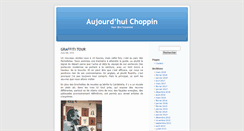Desktop Screenshot of choppin.be