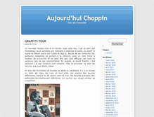 Tablet Screenshot of choppin.be